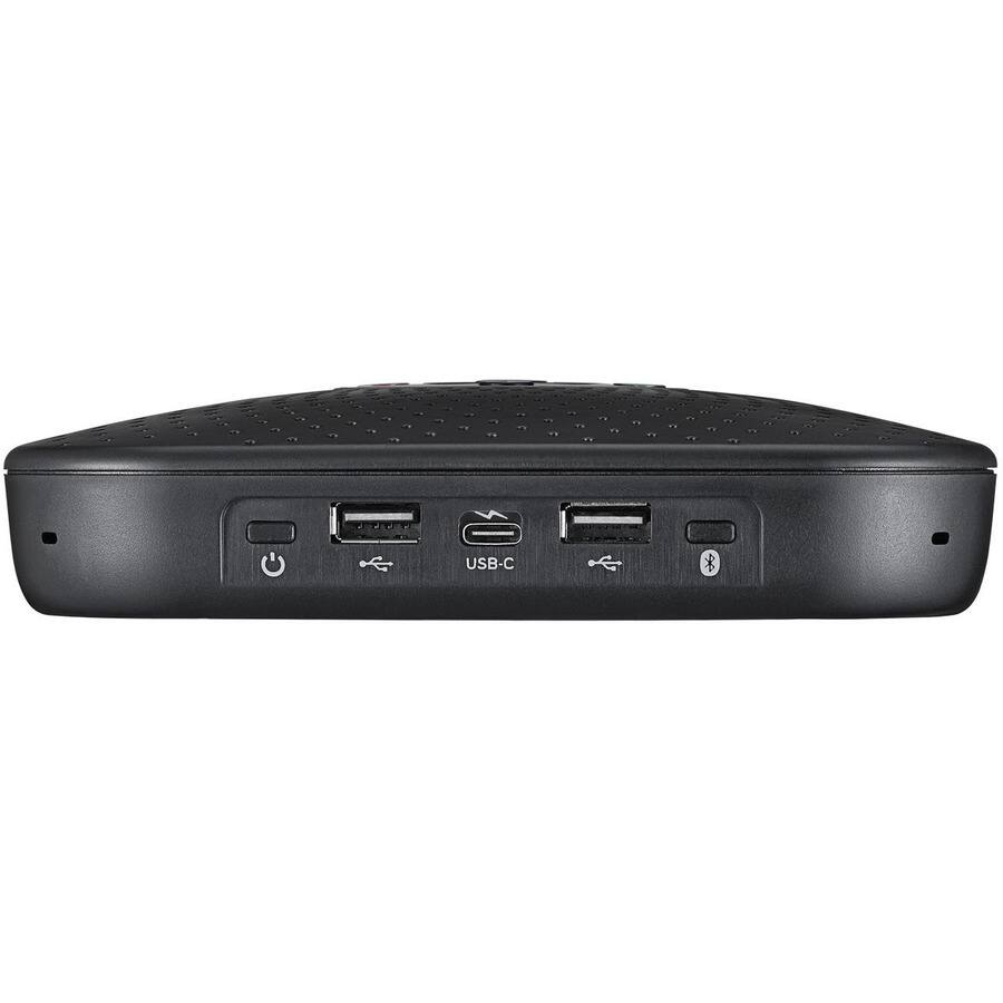 Alt View 2. Adesso - Adesso 360&deg; Conference Call Bluetooth/Wired Speaker with Microphone and USB 3.0 Hubs - USB - Microphone - Battery - Unknown.