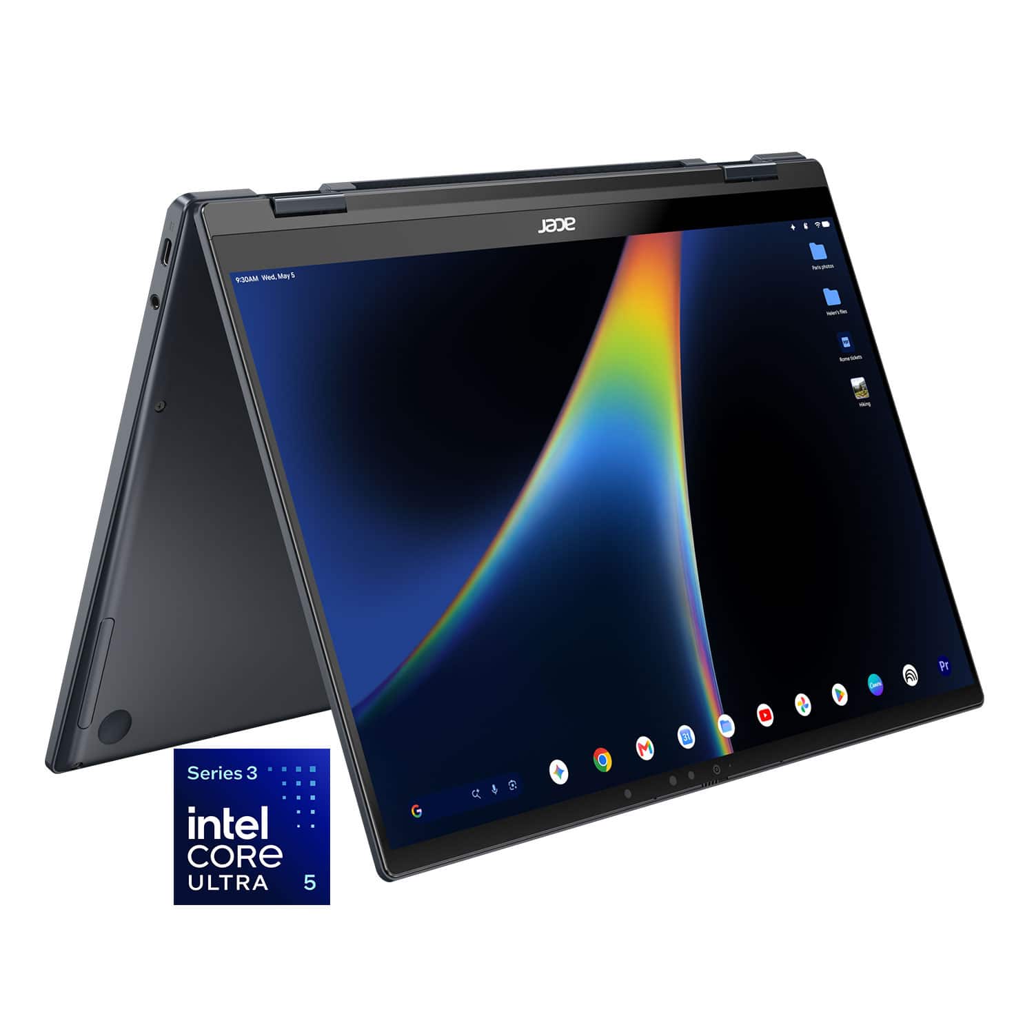 acer  
G  
Wed. May 5 9:33AM  
Pyrryboard  
wintrie  

Pr  
Series 3 intel CORE ULTRA 5