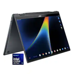 Acer - Googlebook 14 Laptop - 14" 3K OLED 120Hz Touch - Intel Core Ultra 5 Series 3 2026 - 16GB Memory – 512GB Storage - Elemental Blue