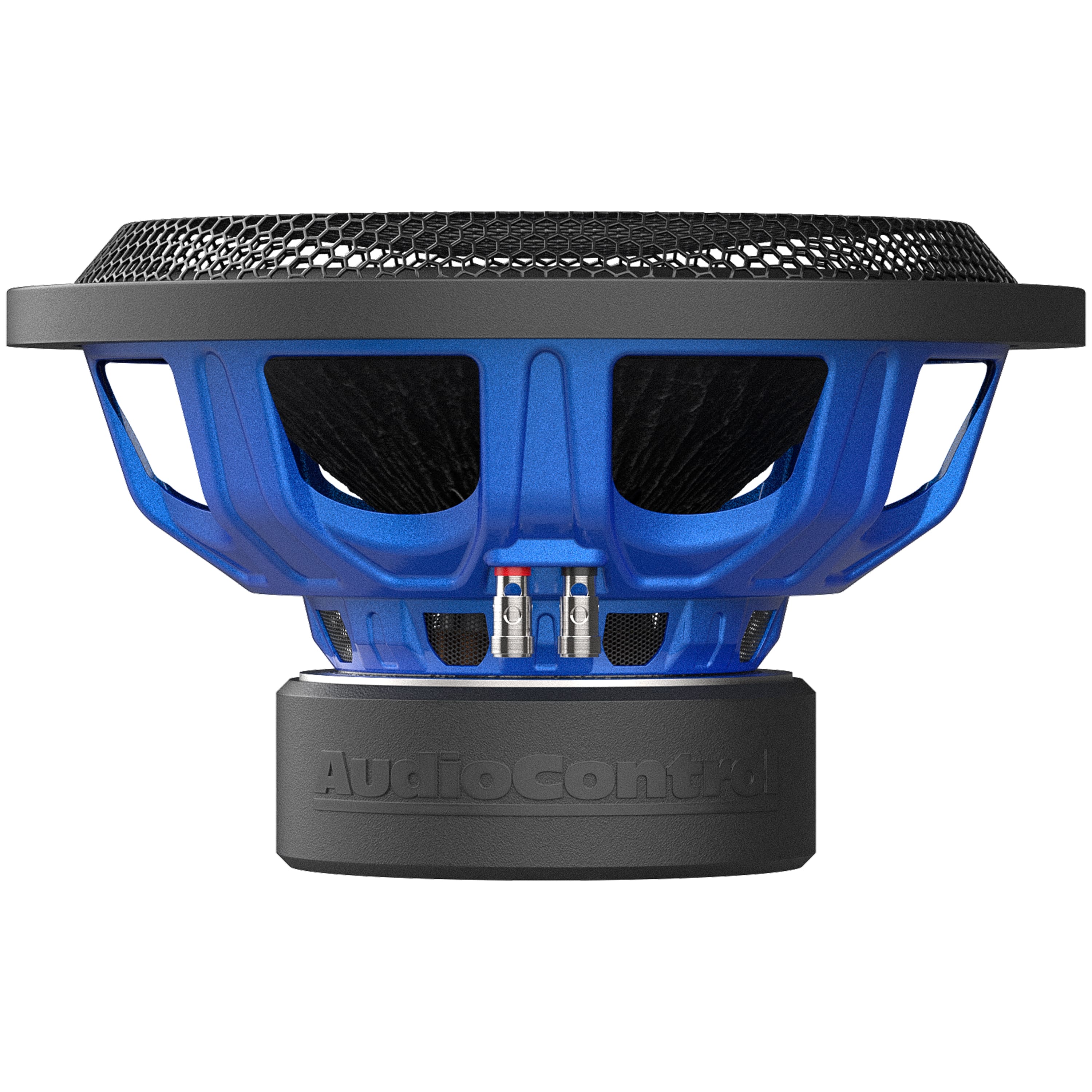 Alt View 17. AudioControl - Spike Series 12” Single-Voice-Coil 4-Ohm High-Performance Subwoofer - Black/Blue.
