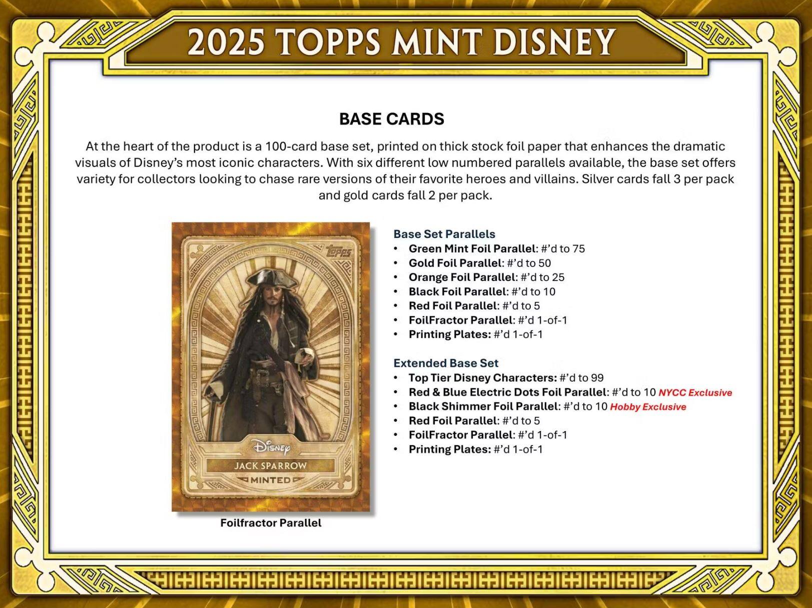 Topps 2025 Disney Mint Hobby Box - Best Buy