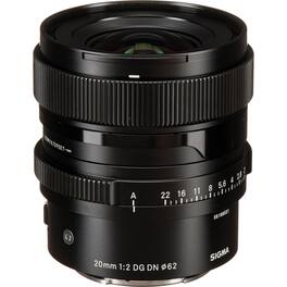 Sigma - 20mm f/2 DG DN Contemporary Lens for Sony E - 490965