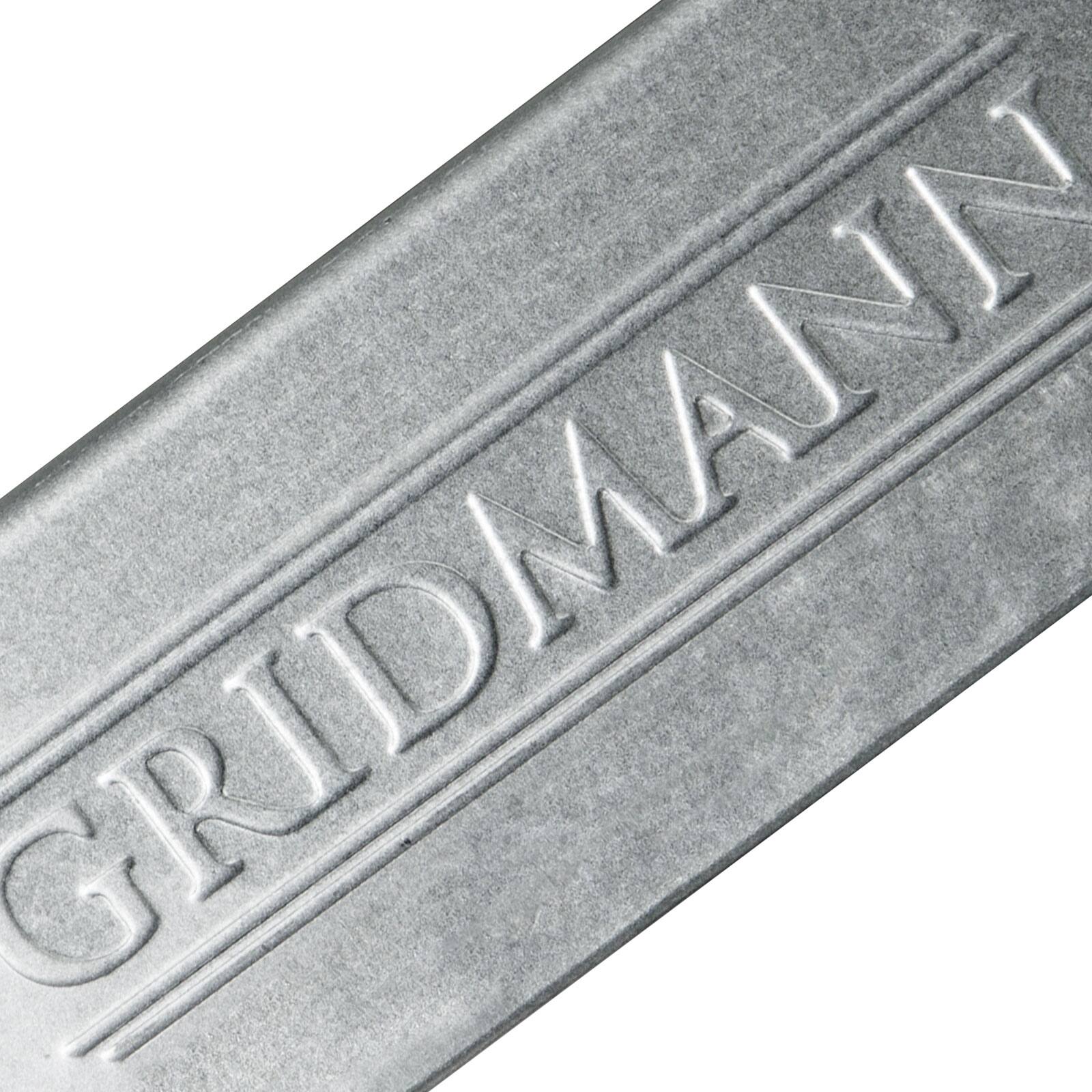 Alt View 4. GRIDMANN - 60 x 30-in NSF Stainless Steel Prep Table w Double Shelf - Silver.