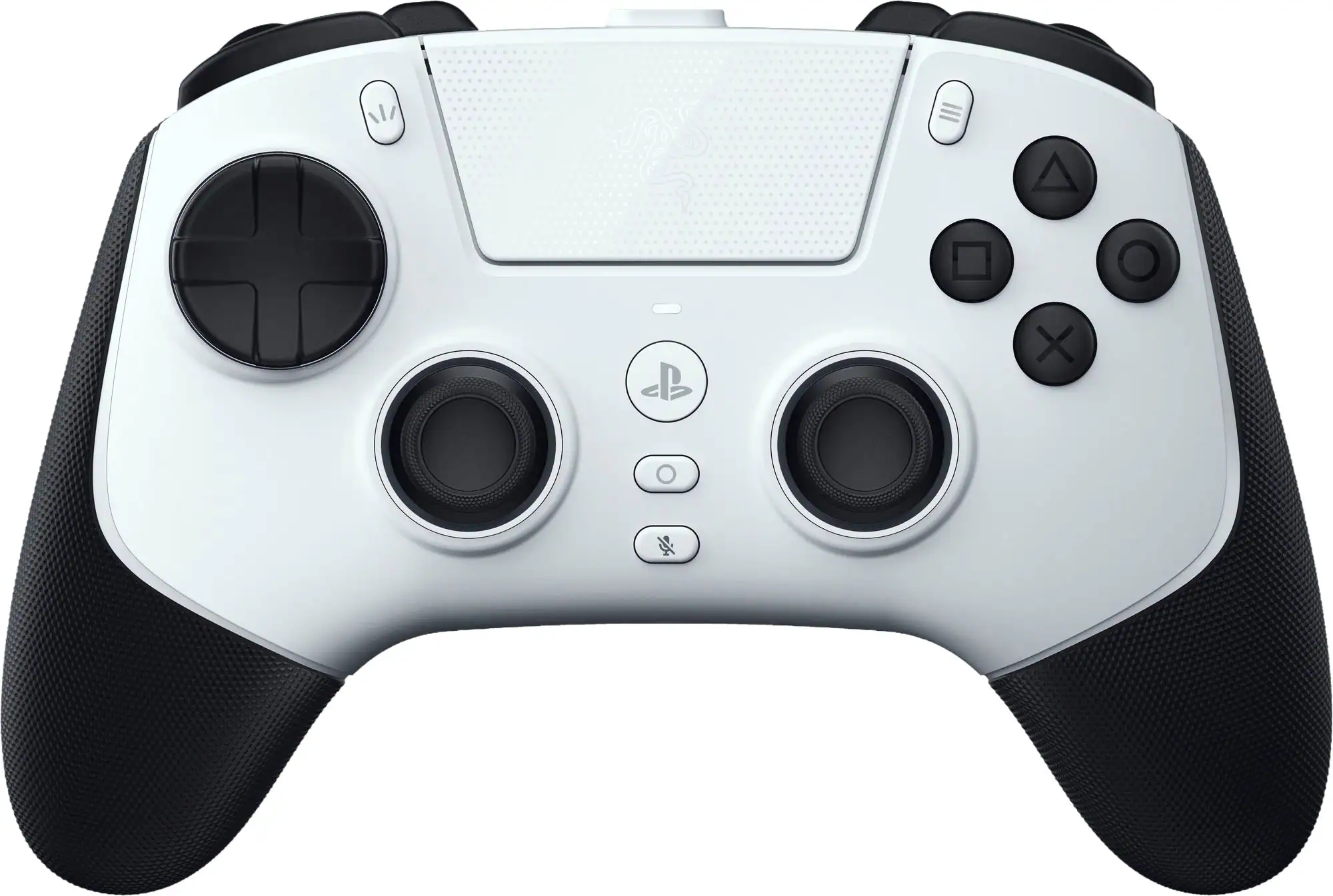 Razer - Raiju V3 Pro Wireless Gaming Controller with TMR Thumbsticks and Remappable Buttons for PS5 and PC - White