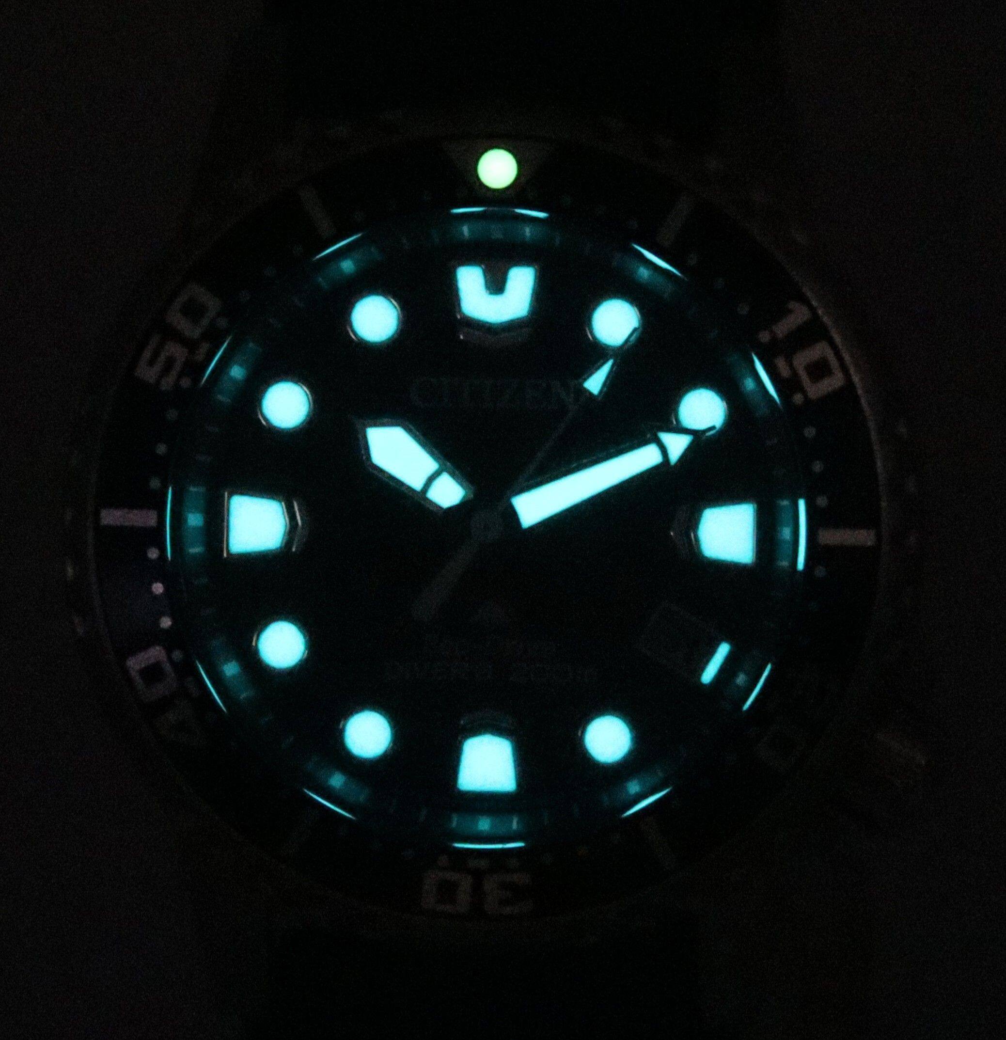 Angle. Citizen - Promaster Marine Blue Dial Eco-Drive Diver's EO2021-05L Women's Watch - Silver, Blue.