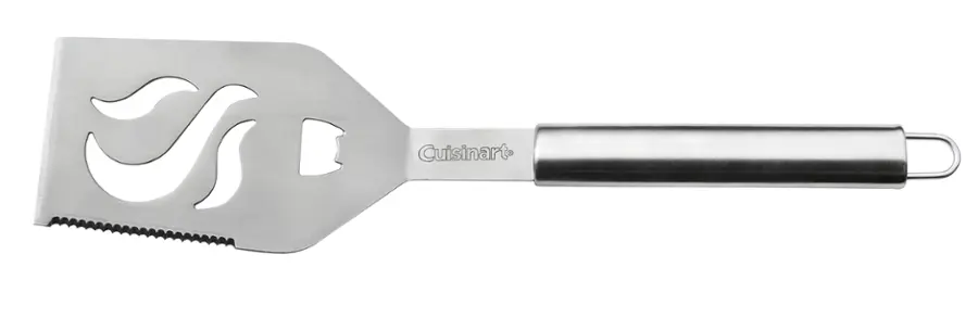 Alt View 16. Cuisinart - 20-Piece Deluxe Stainless-Steel Grill Tool Set - Stainless Steel.
