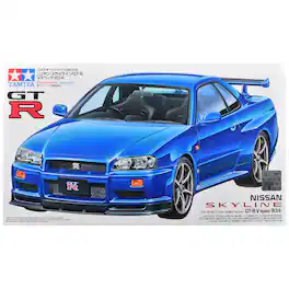Model Kit Nissan Skyline GT-R V-Spec (R34) 1/24 Scale Model by Tamiya