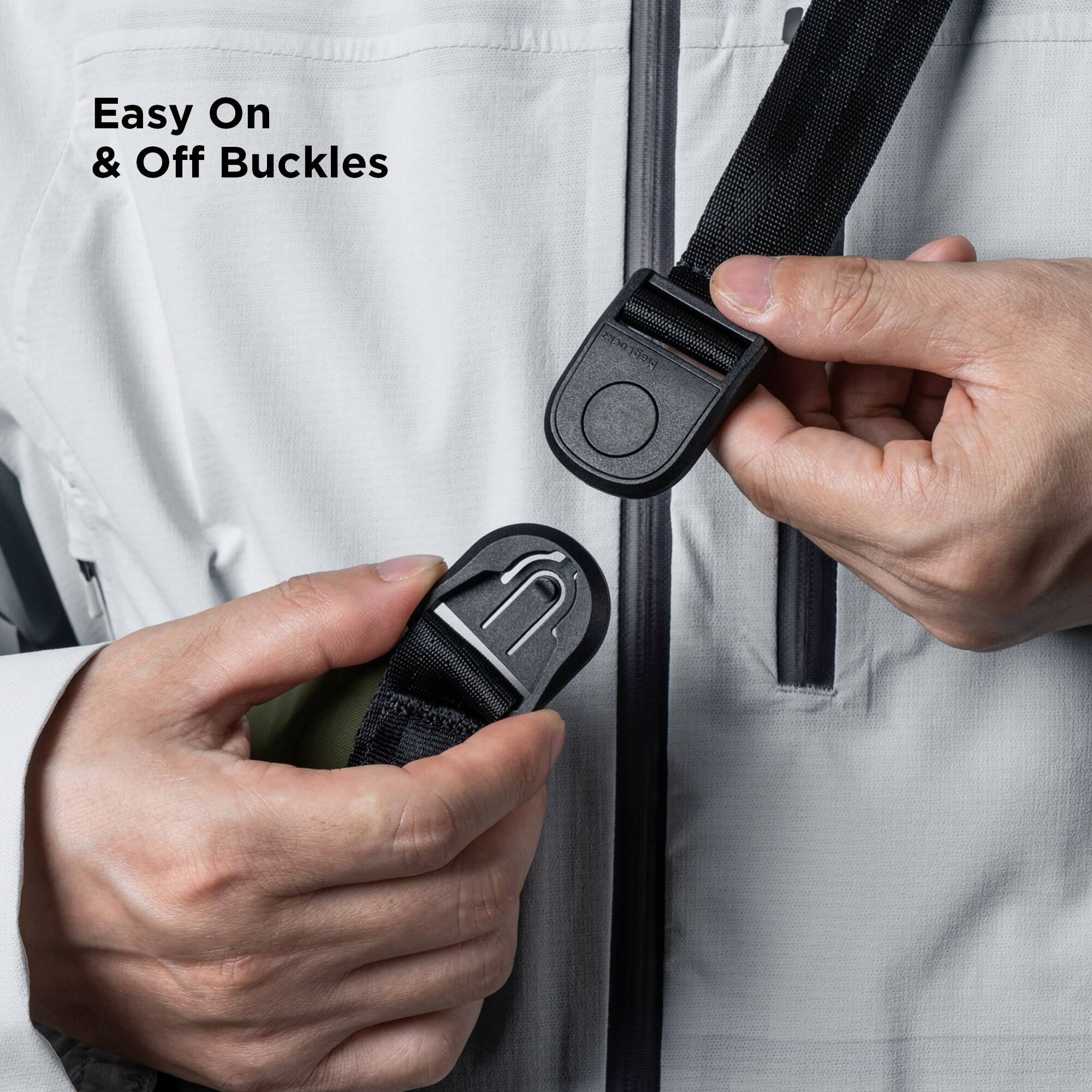 Easy On & Off Buckles