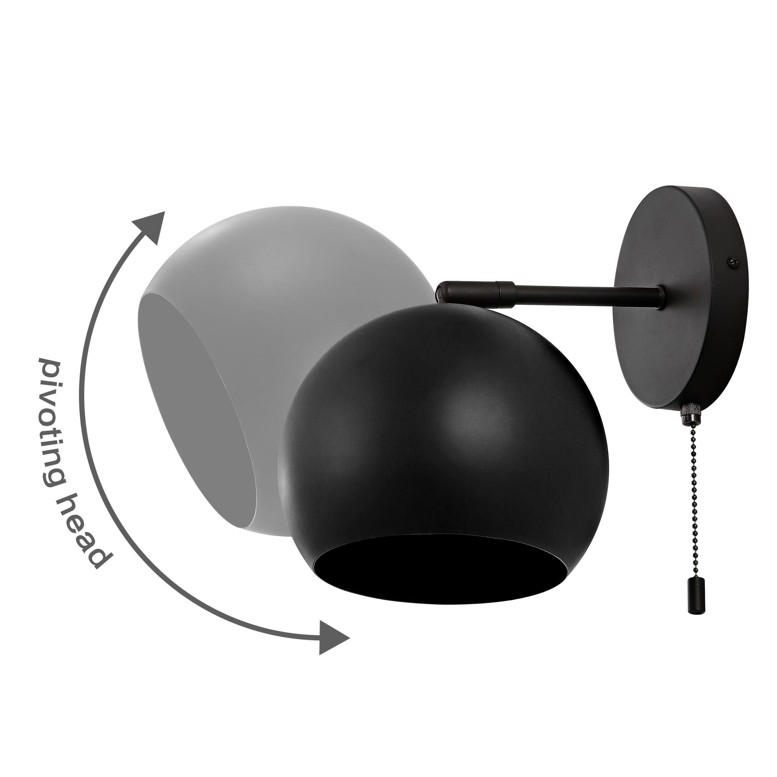 pivoting head