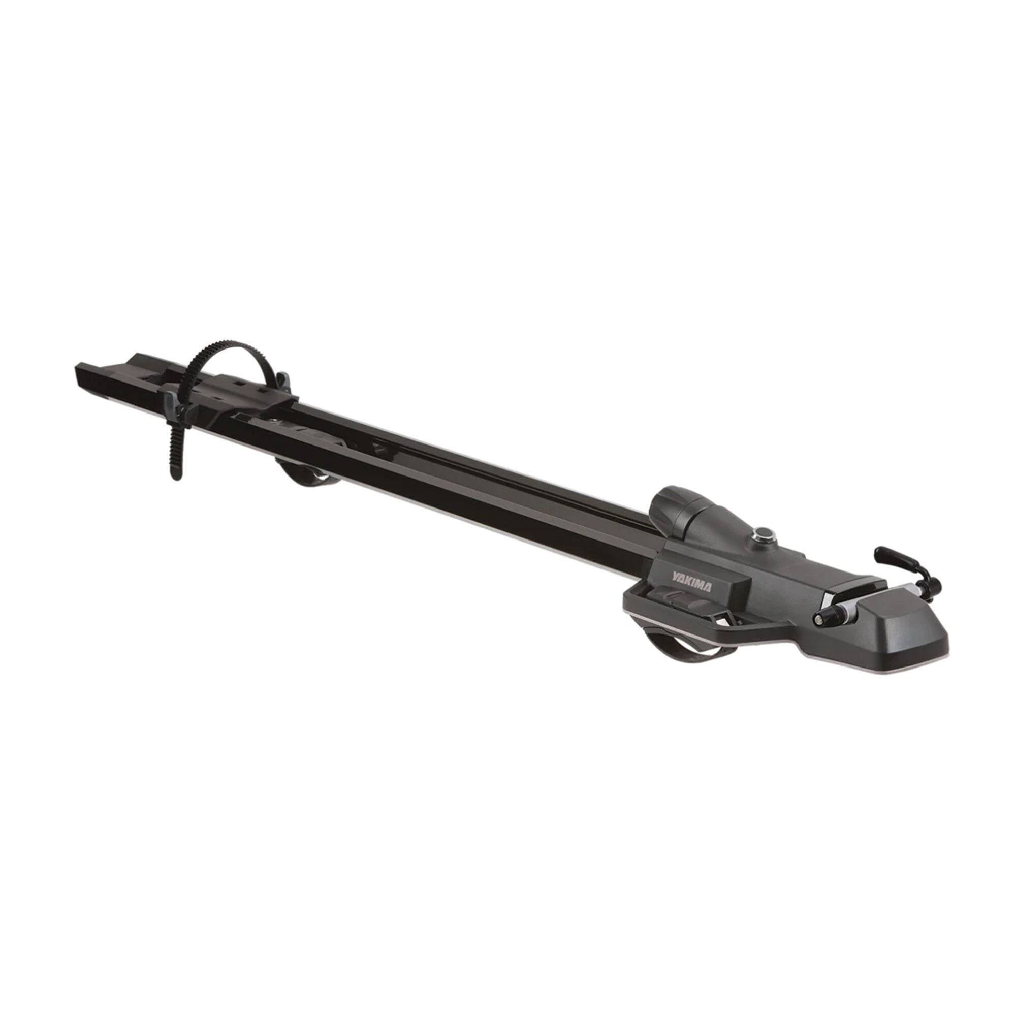 Front. Yakima - Yakima HighSpeed Premium Rooftop Fork Bike Mount with TorqueRight Knob, Black - BLACK.
