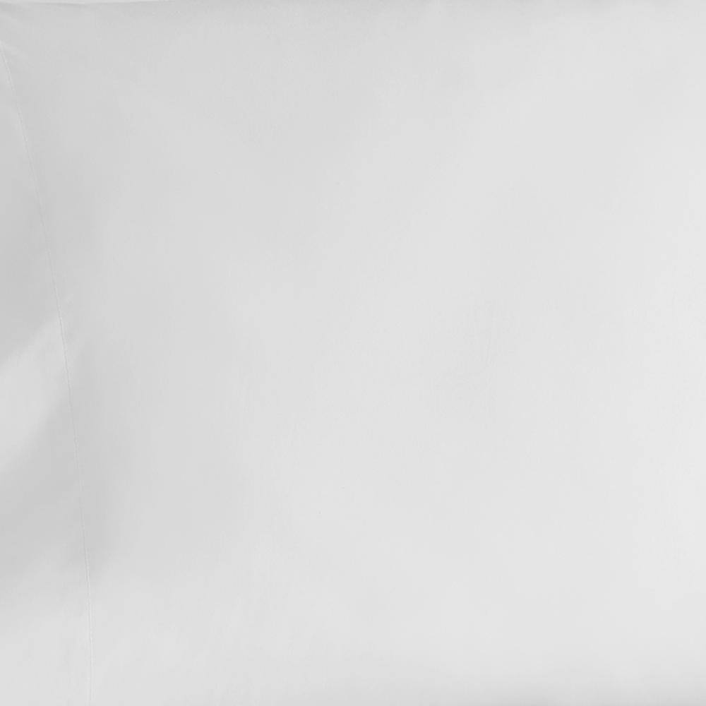 Alt View 3. Shavel Home Products - 250 Thread Count Cotton Percale Sheet Set, Full, Pure White - Pure white.