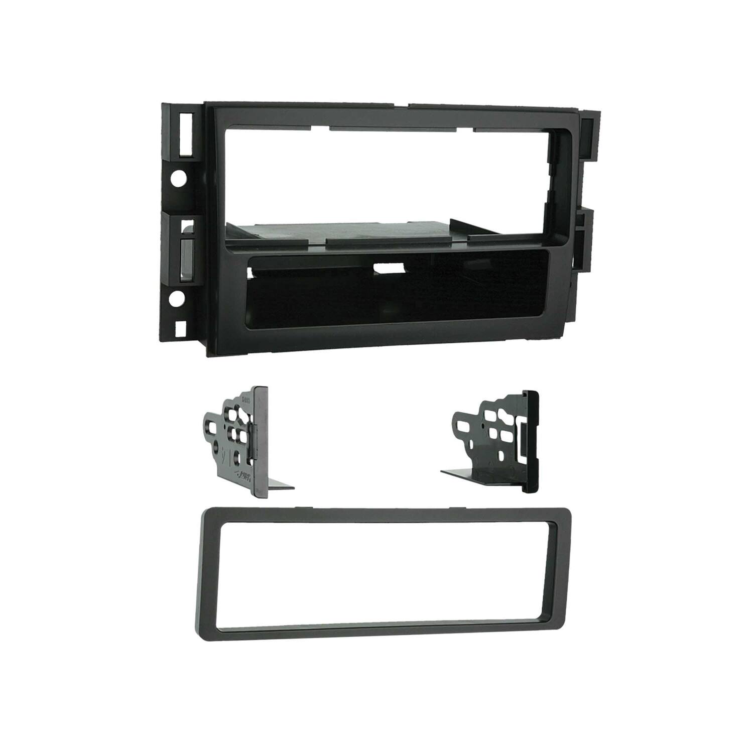 Angle. Metra - Iso Single-din Dash Installation Multi Kit For Select 2006 Through 2023 Gm Vehicles.