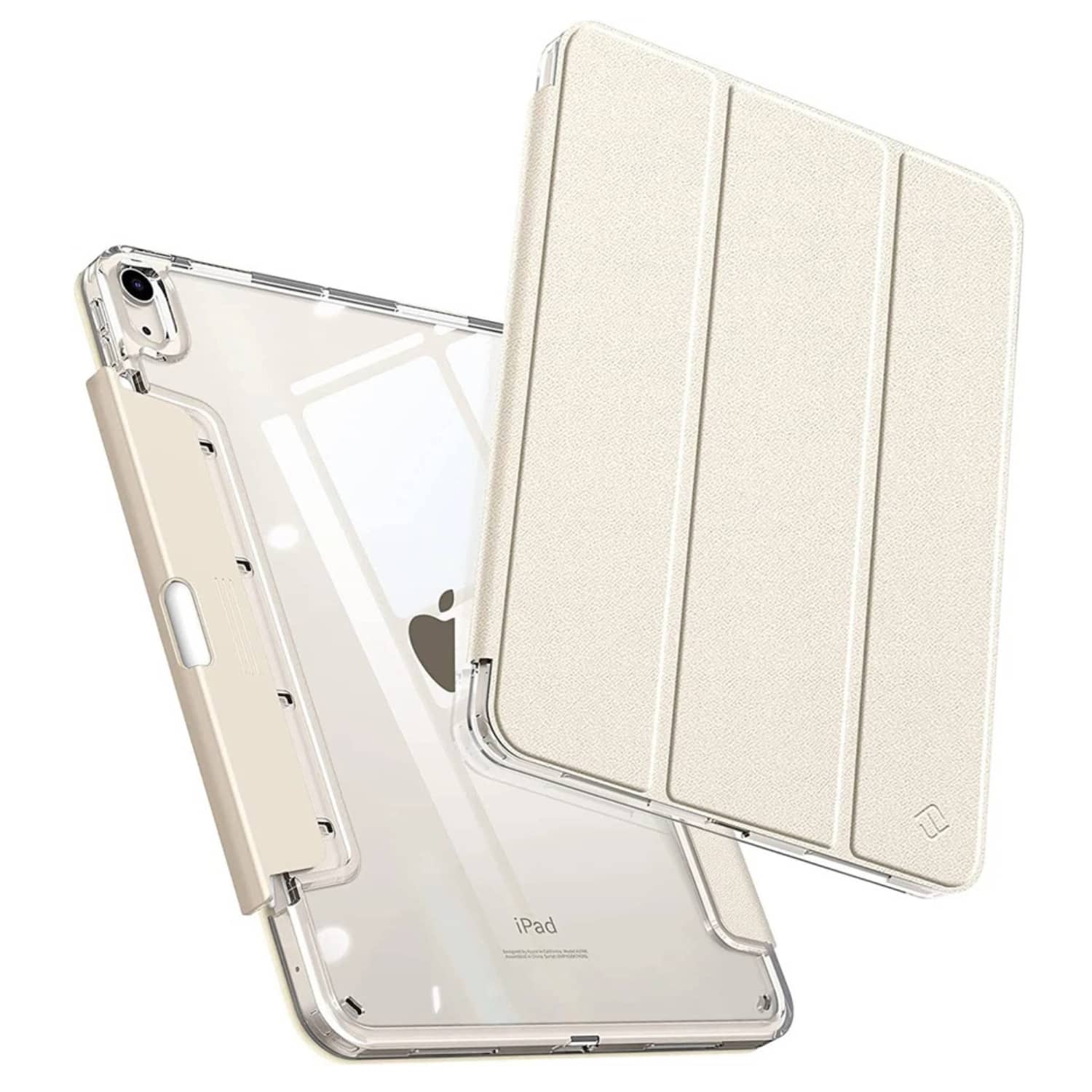 Front. Stock Preferred - Slim Clear Case for iPad Air 11-inch - Starlight - Starlight.