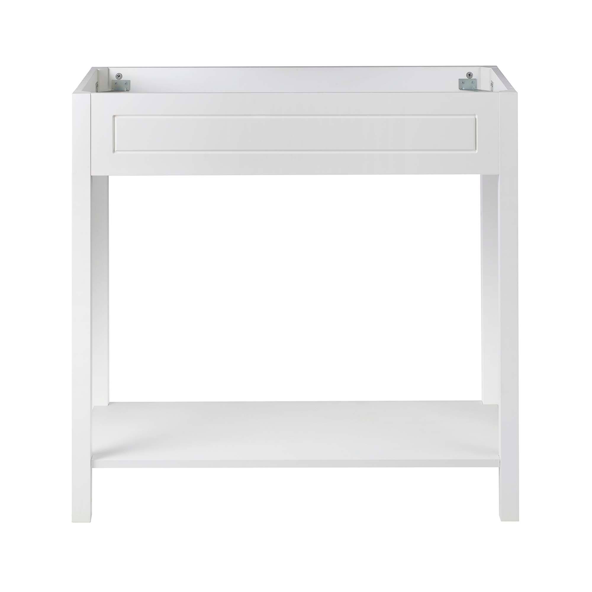 Alt View 4. Modway - Altura Bathroom Cabinet Basin Not Included by Modway - White.