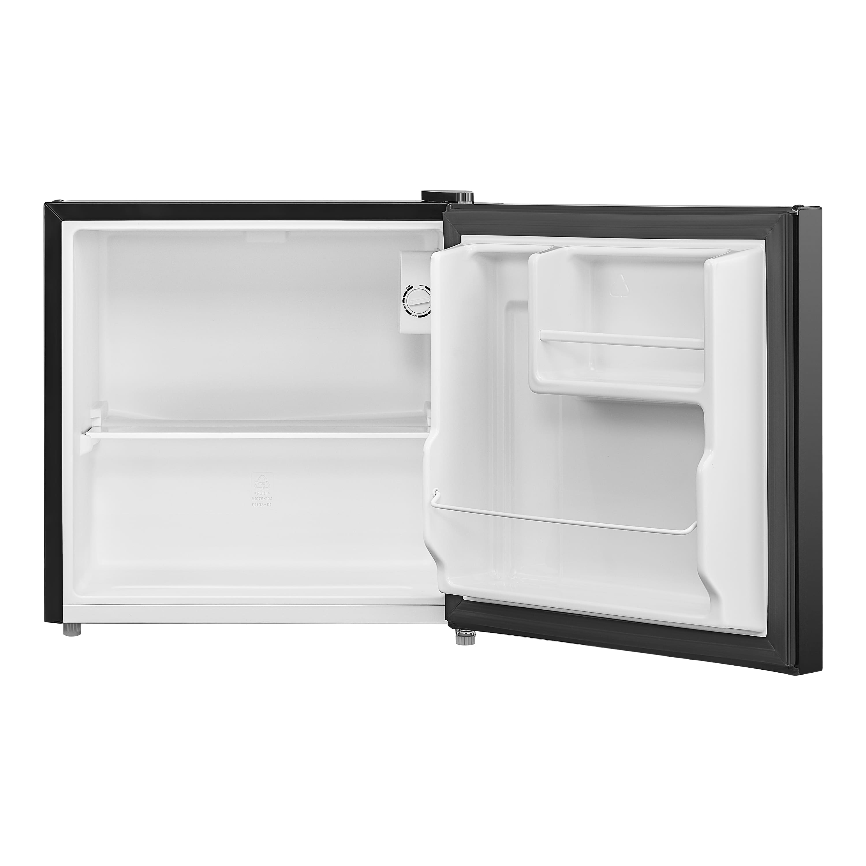 Alt View 15. Insignia™ - 1.7 Cu. Ft. Mini Fridge with Door Storage and ENERGY STAR Certification - Black.