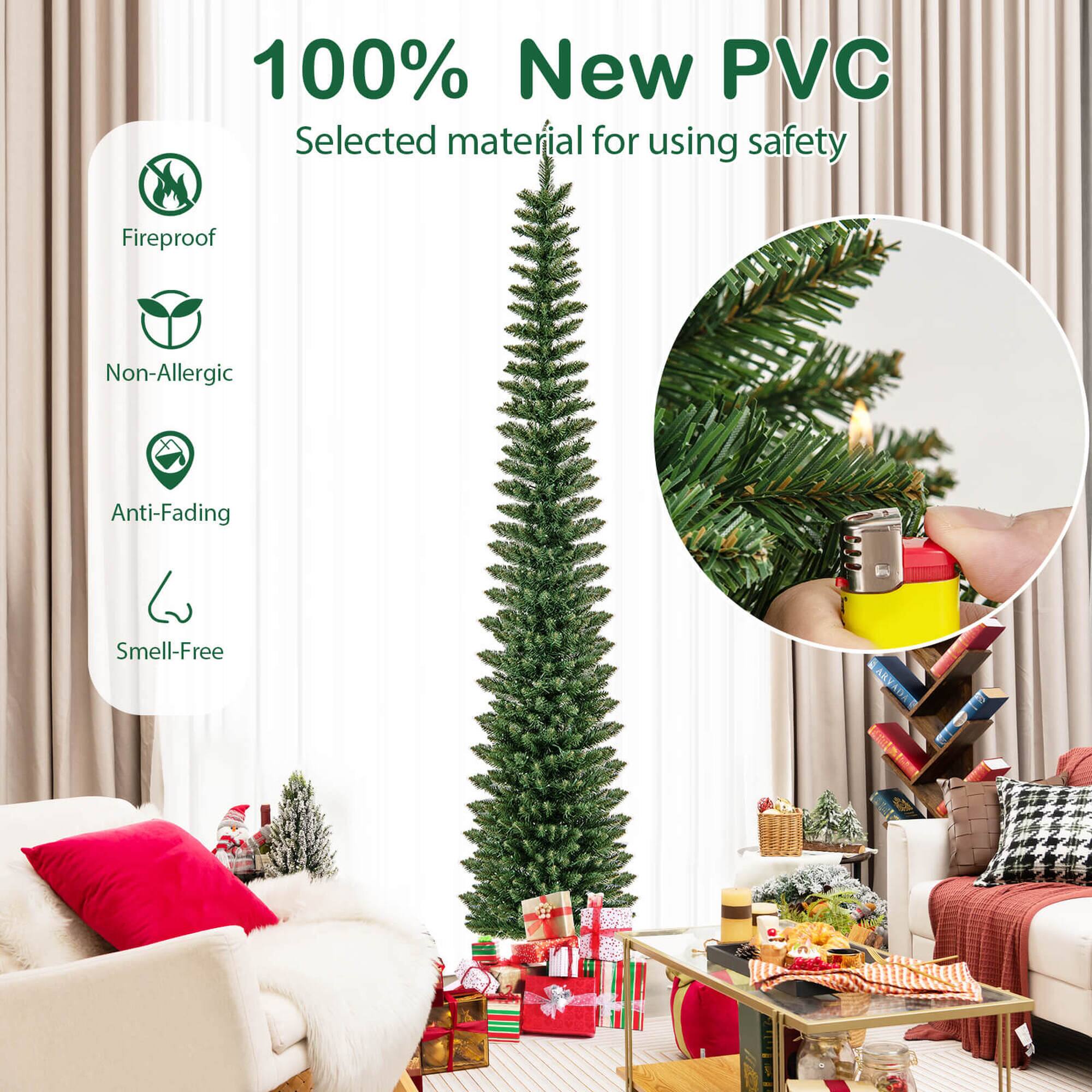 100% New PVC  
Selected material for using safety  

- Fireproof  
- Non-Allergic  
- Anti-Fading  
- Smell-Free