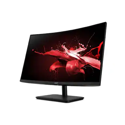 Front. Acer - Nitro - 27" Monitor 1920x1080 180Hz VA 1ms VRB 250Nit HDMI Displayport - Black.