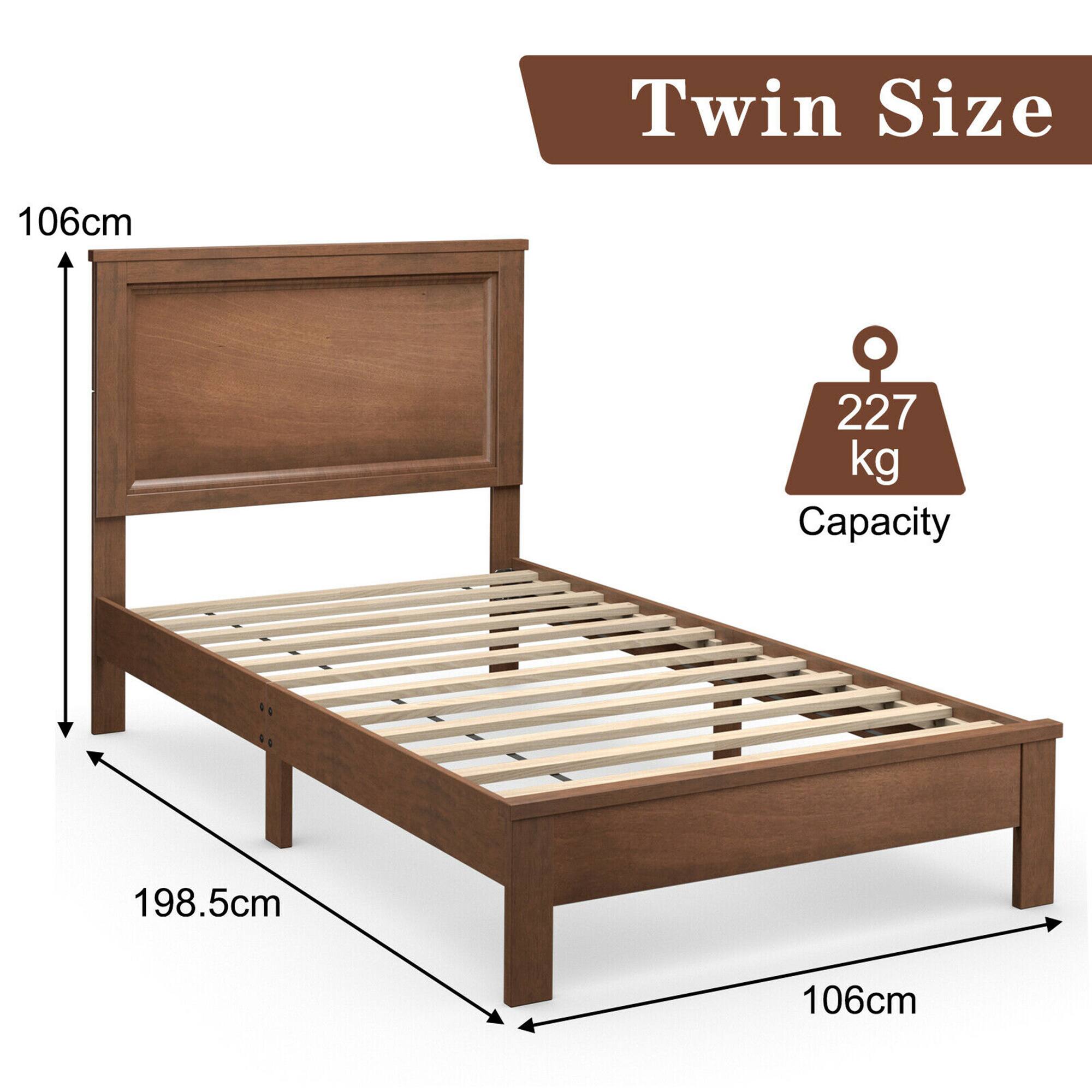 Twin Size 106cm 227 kg Capacity 198.5cm