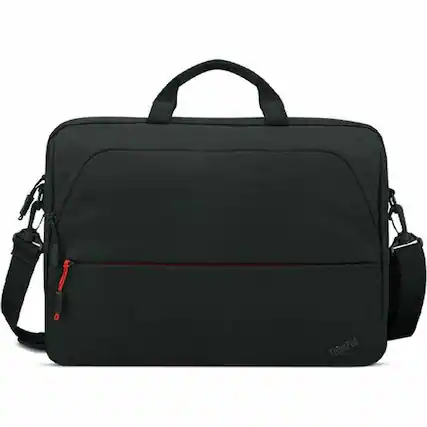 Front. Lenovo - Lenovo Essential Carrying Case for 16" Lenovo Notebook, Accessories - Black - Polyester, Polyvinyl Chloride (PVC) - Black.