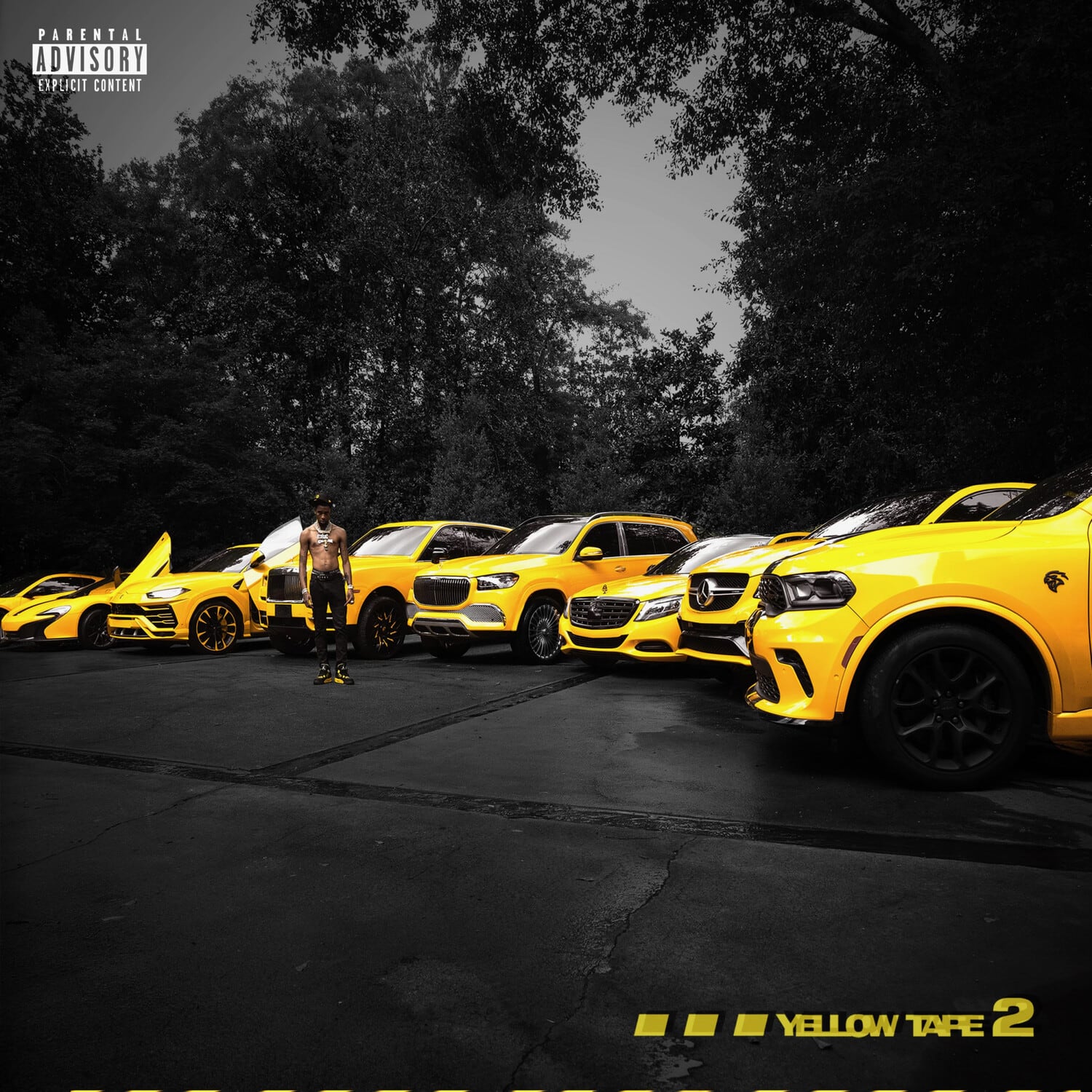 Key Glock - Yellow Tape 2 (Canary Yellow)  - VINYL LP