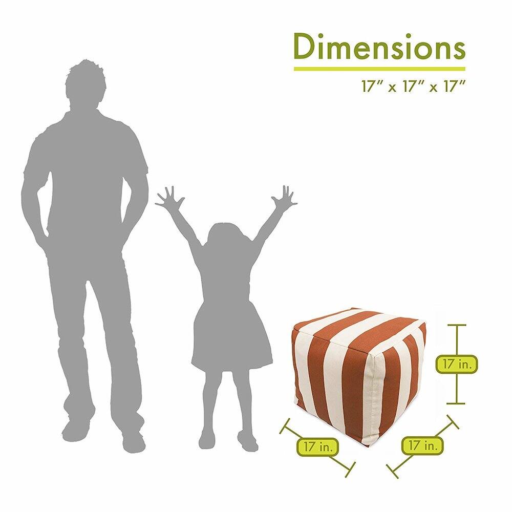 Dimensions: 17" x 17" x 17"  
17 in. x 17 in. x 17 in.