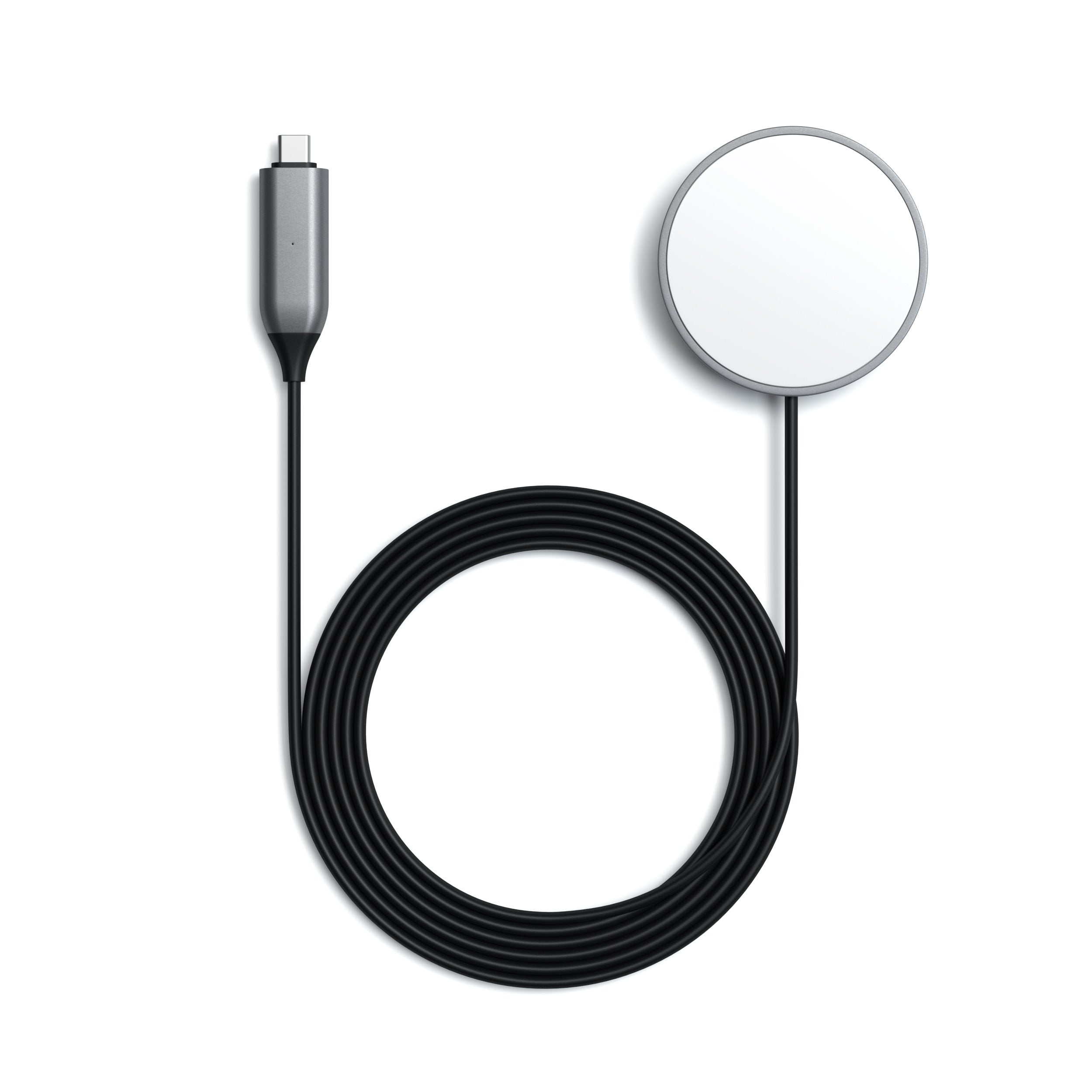 Satechi - USB-C Magnetic Wireless Charging Cable for iPhone 16/15 Pro Max/Pro/Plus & More - MagSafe Compatible - Space Gray price history on PriceWatchPro