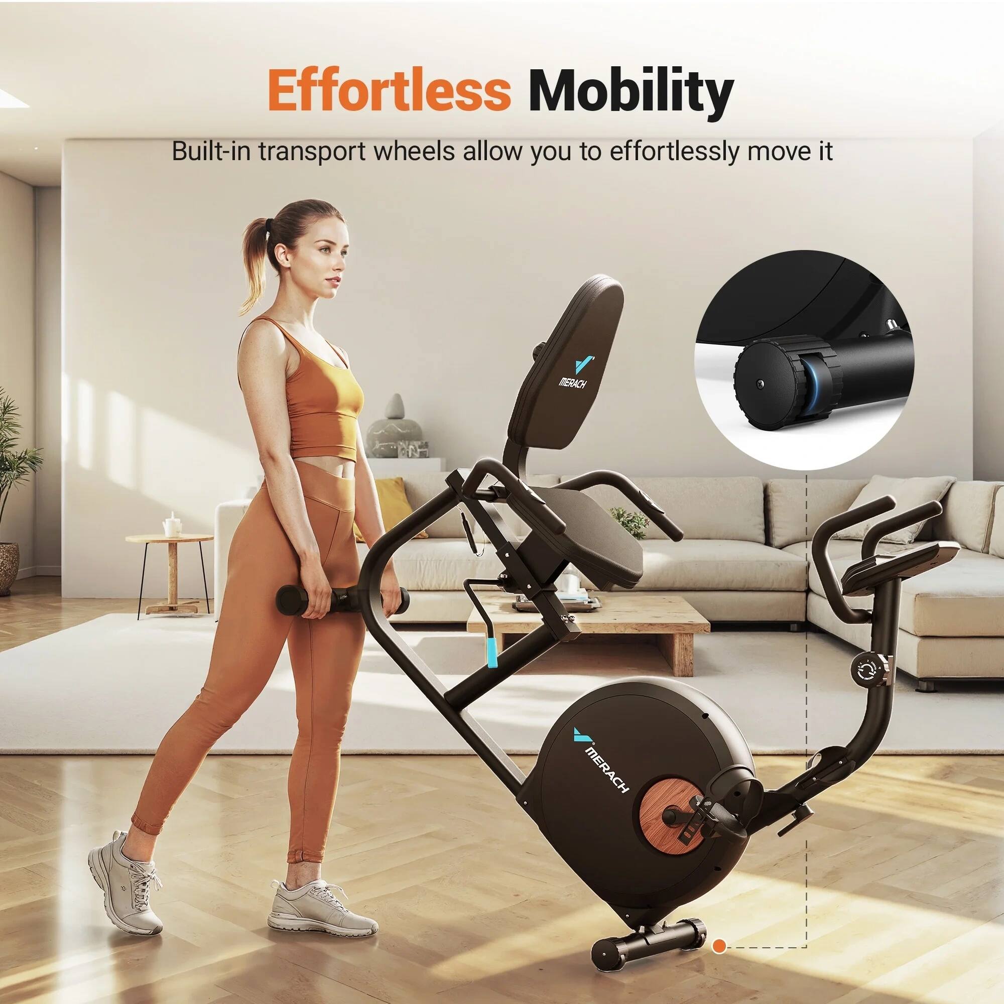 Effortless Mobility

Built-in transport wheels allow you to effortlessly move it