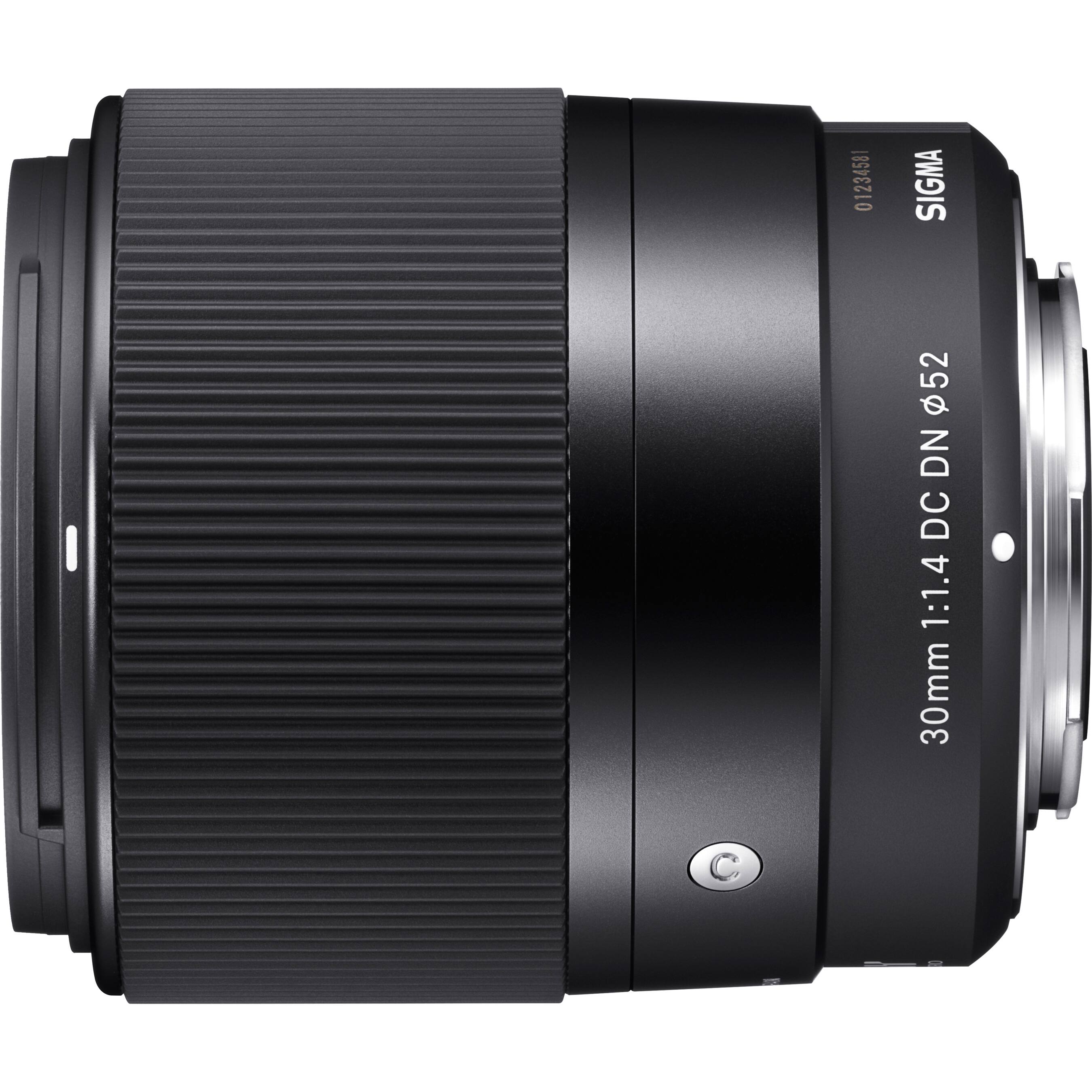 0123458 0 SIGMA 52 DN DC 1:1.4 30mm