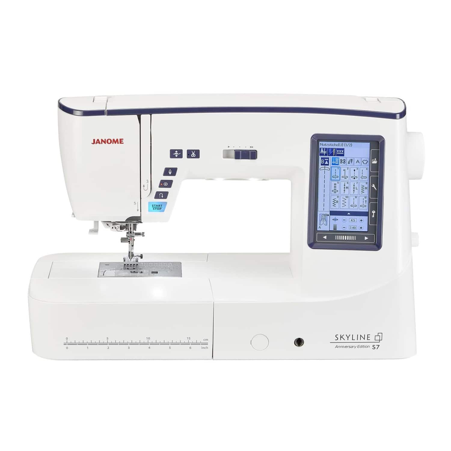 Janome - Skyline S7 Anniversary Edition Computerized Sewing and Quilting Machine