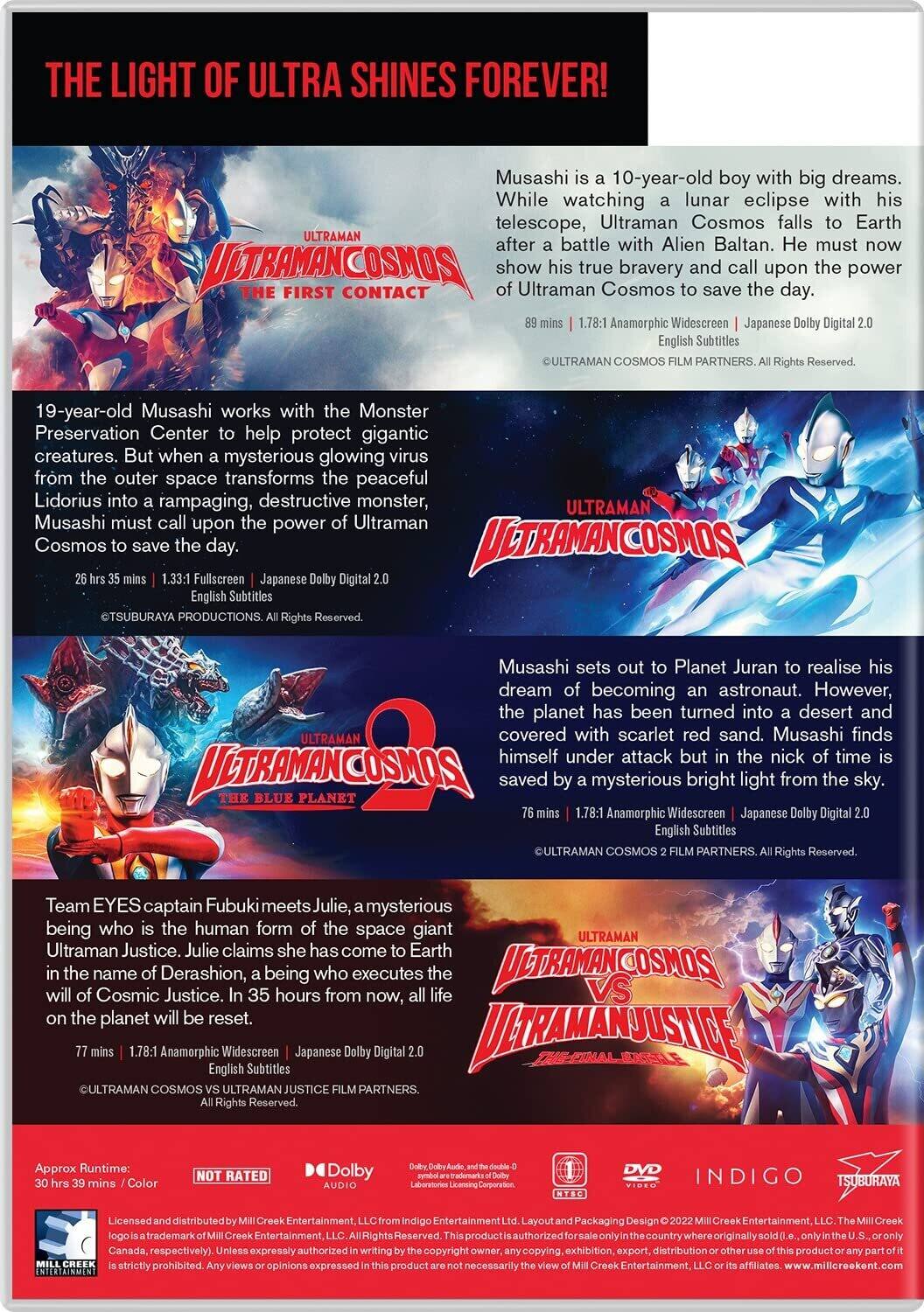 Alt View 1. Ultraman Cosmos: The Complete Series + 3 Movies Specials   - DVD.