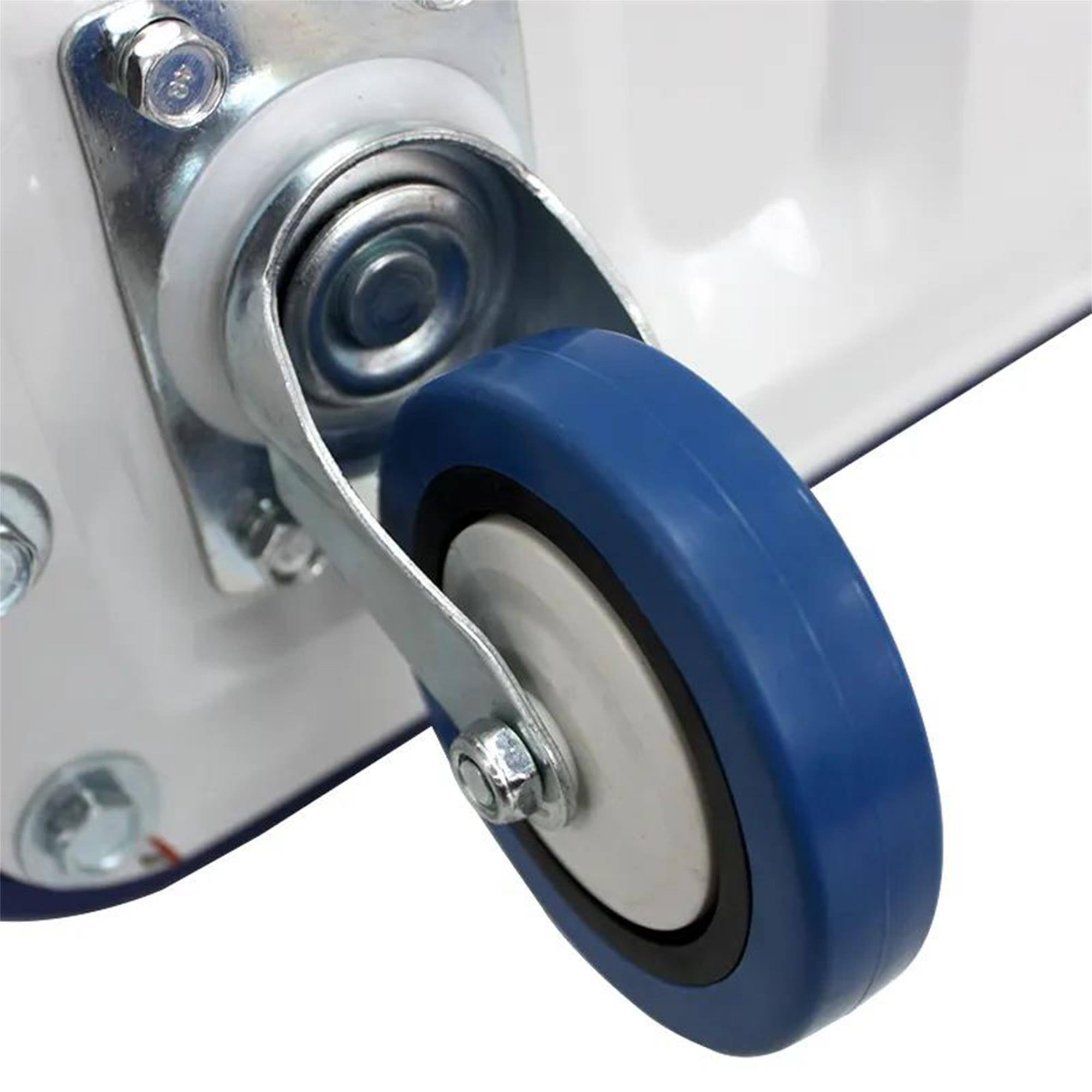 Alt View 7. Boyel Living - Blue Folding Heavy Duty Flatbed Cart 330 lbs Capacity Moving Platform Truck - Blue.