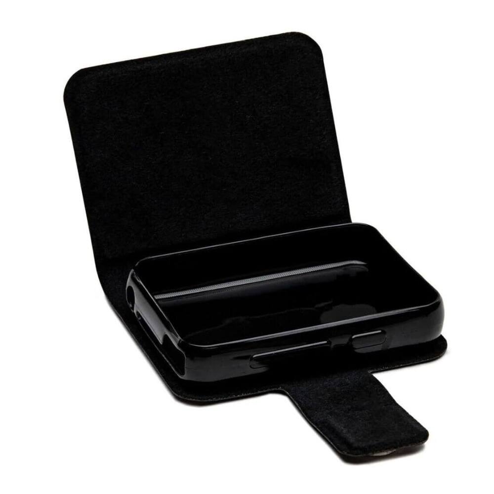 Back. Samvix - Samvix Leather Book Case for Q6 Music Player (Blue).