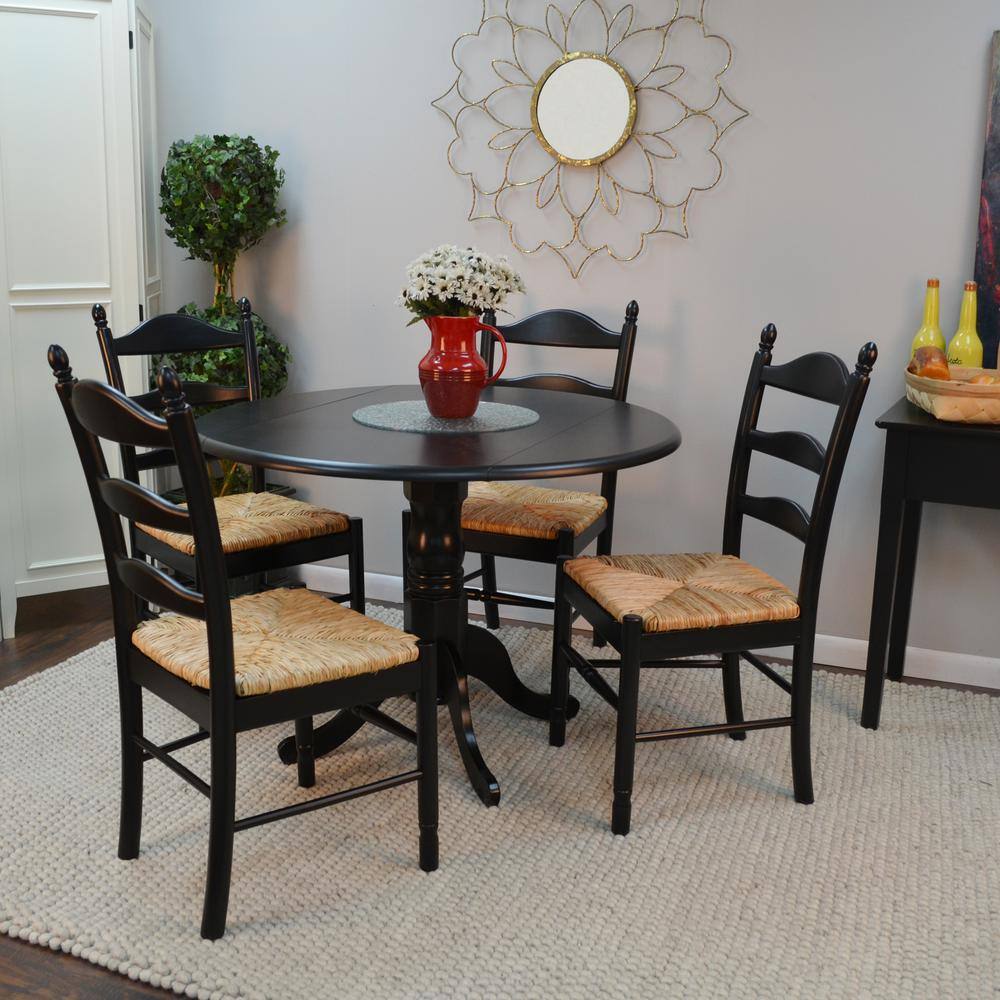 Alt View 3. Carolina Chair & Table - Vera Dining Chair - Antique Black - Black.