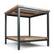 Alt View 14. Simpli Home - Skyler SOLID MANGO WOOD and Metal 22 inch Wide Square Industrial End Table in Natural - Natural.