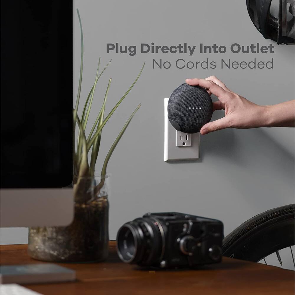 Plug Directly Into Outlet  
No Cords Needed