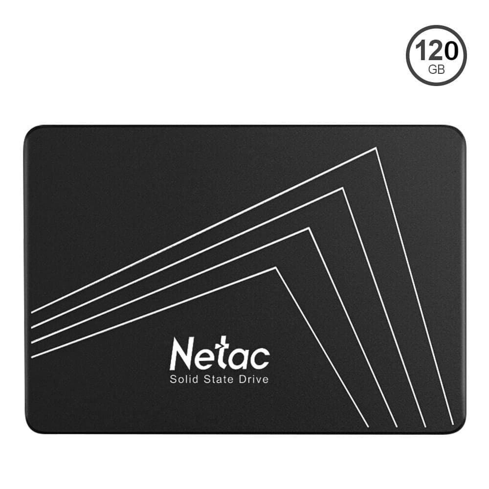 Netac - SSD 120GB 2.5'' SATAIII 6Gb/s Internal Solid State Drive 500MB/s PC/laptop