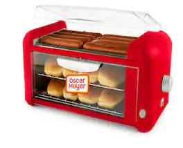 KRAFT - Hot Dog Roller & Bun Warmer - Red