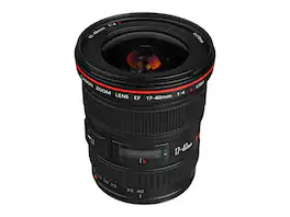 Canon - EF 17-40mm F/4.0 L USM Lens New (International Model) - Black