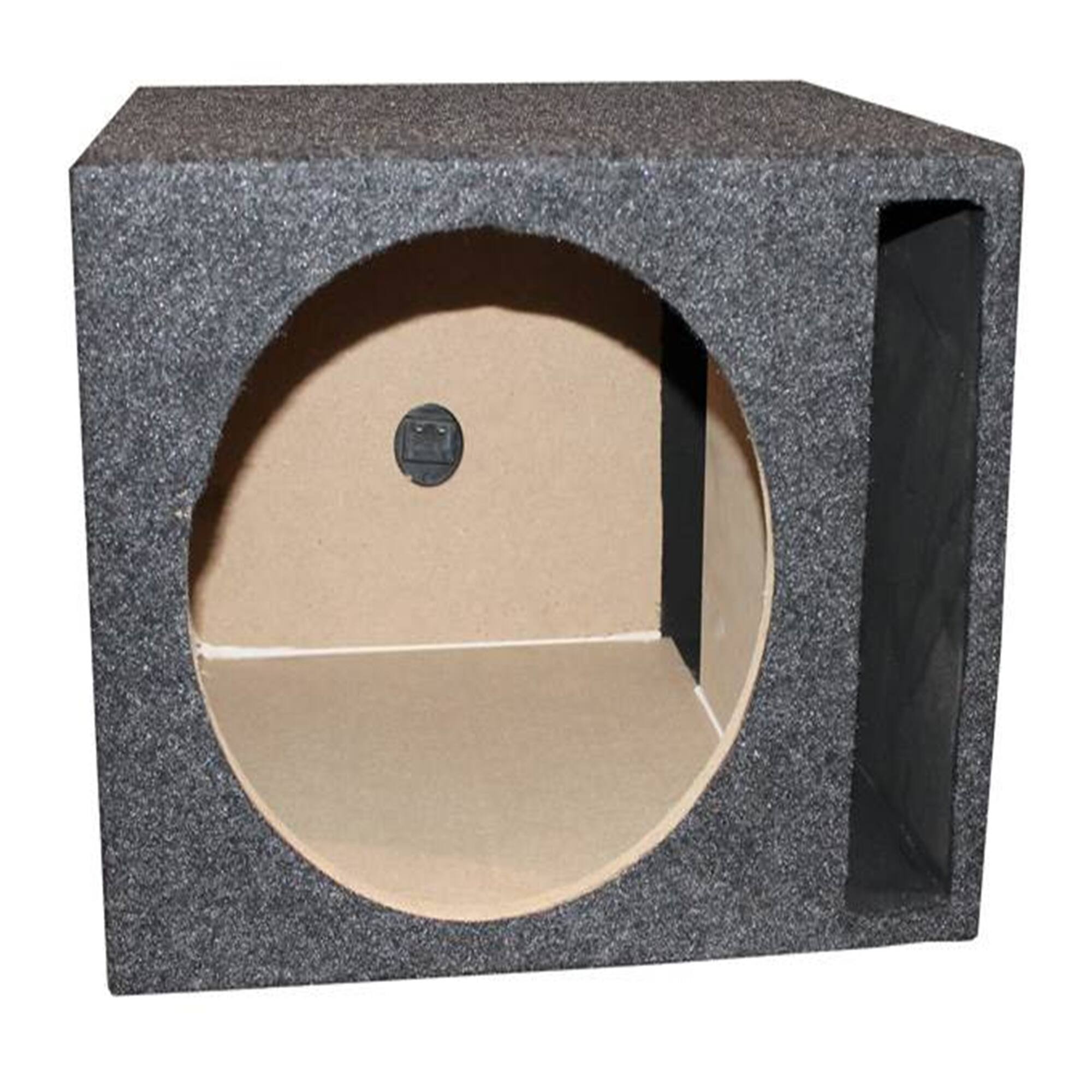 Alt View 2. QPower - QPower Single 10" Vented Subwoofer Sub Enclosure (2 Pack).