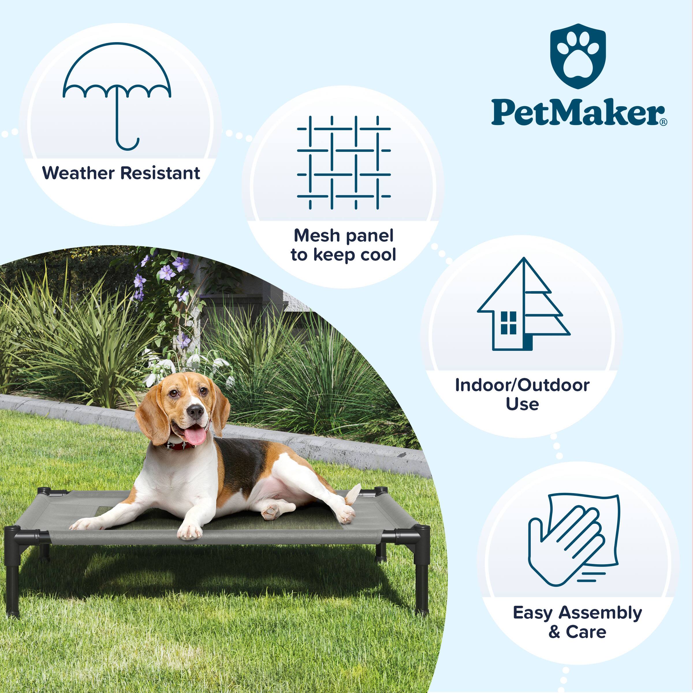 PetMaker Weather Resistant Mesh panel to keep cool Indoor/Outdoor Use Easy Assembly & Care