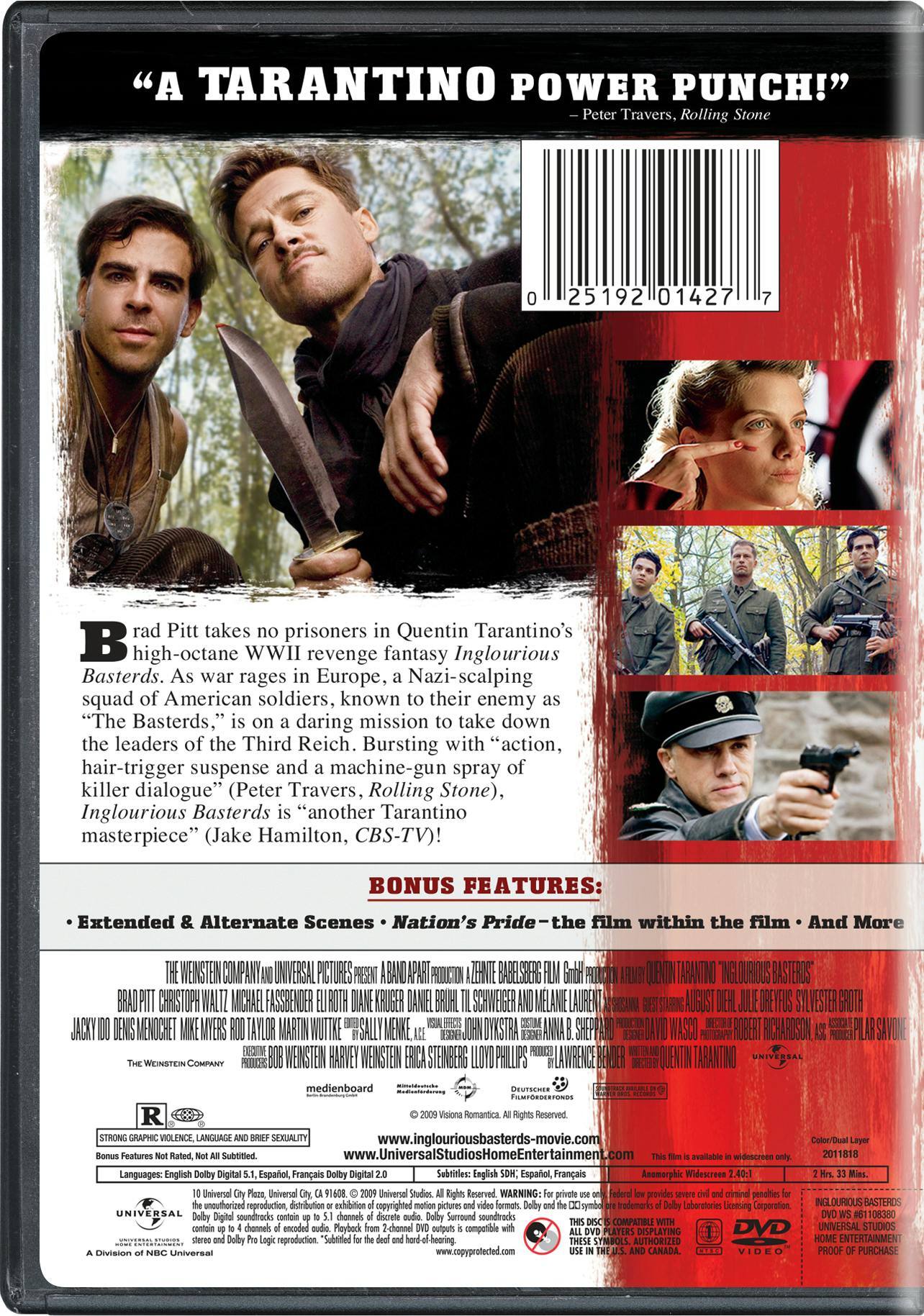 Angle. Inglourious Basterds [DVD].