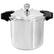 Alt View 9. MegaChef - MegaChef 24 Quart Large Capacity Aluminum Stovetop Pressure Cooker for Induction and Gas Stove-Tops - Silver.