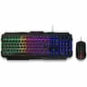 MSI - FORGE GK100 Gaming Keyboard & Mouse - USB 2.0 Cable Keyboard - USB 2.0 Cable Mouse - Optical - 6400 dpi - 7 Button - Unknown