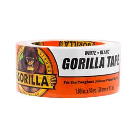 Gorilla - 1.88 in. W X 10 yd L White Duct Tape