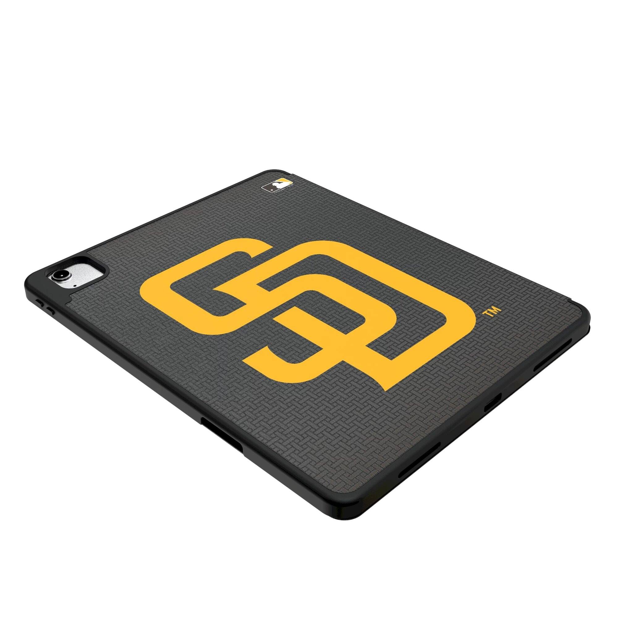 Alt View 2. Keyscaper - San Diego Padres iPad Case - 13in Pro M4 - Black.
