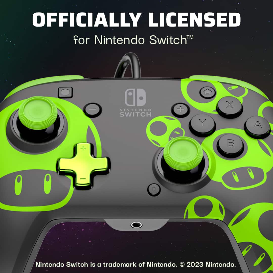 Officially Licensed for Nintendo Switch - Nintendo Switch is a trademark of Nintendo. 2023 Nintendo.