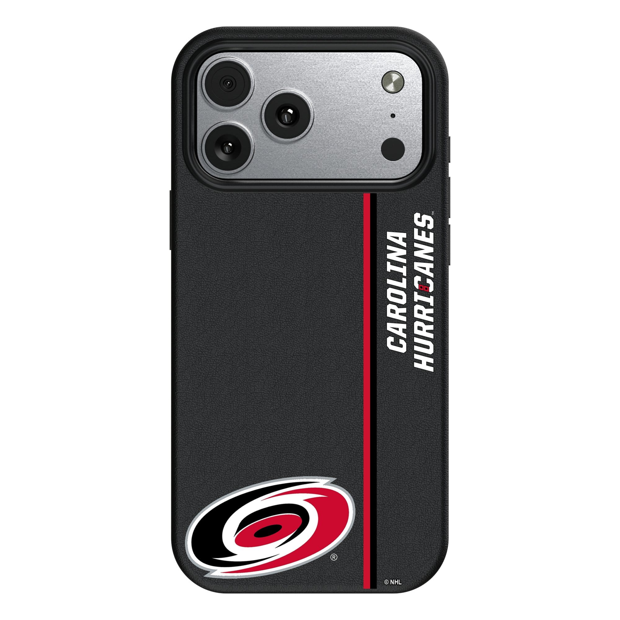 Keyscaper - NHL - Carolina Hurricanes Sidebar Magnetic iPhone Case - 17 Air - Black