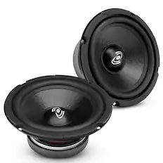 Front. Pyle - Pyle PDMW6 - 6.5'' High Performance Mid-Bass Woofer.