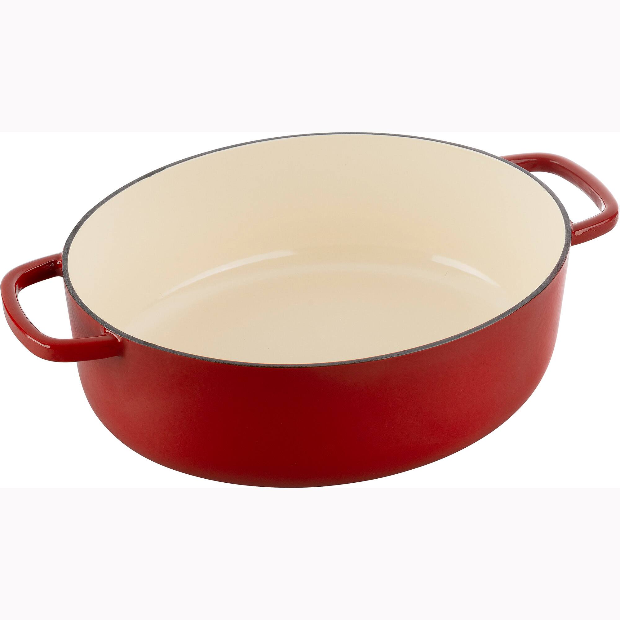 Alt View 5. Ballarini - Ballarini Bellamonte Cast Iron 4.75-qt Oval Dutch Oven - Pomodoro Red - Red.