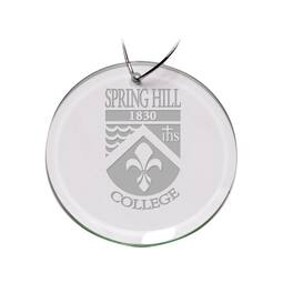Jardine - Spring Hill Badgers 3'' Glass Round Ornament - Multicolor